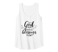 Damen Doxology Lob God from Who All Blessings Flow Tank Top