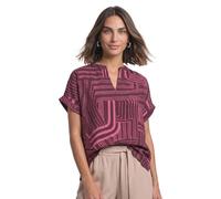 Damen Dropped Shoulder Shirt mit Split Neck