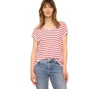 Damen Dropped Shoulder Shirt mit Streifen