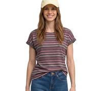 Damen Dropped Shoulder Shirt mit Streifen
