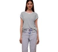Street One Studio - Gestreiftes T-Shirt blau/weiß - Gr. - 36