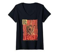 Damen Dungeons & Dragons Vecna Total Party Kill T-Shirt mit V-Ausschnitt