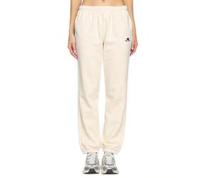 Damen einfarbig elastischer Taillenbund mit Taschen Kordelzug Relaxed Fit Jogginghose