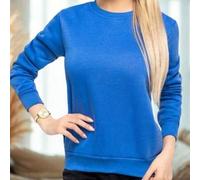 Damen Einfarbiger Rundhals Langarm Lässig Pullover Hoodie, in mehreren Farben erhältlich, bequem zum Layering im Frühling, Herbst und Winter