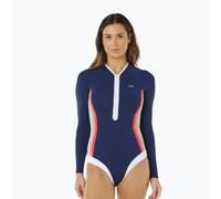 Damen-Einteiler Badeanzug Rip Curl Surf Stripe UPF Surf Suit dark navy