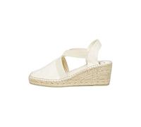 Damen-Espadrille aus Baumwolle - TER - Roh, 35 EU