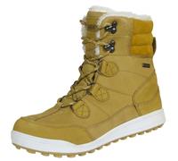 Damen Fellstiefel mit Lammwolle Winterstiefel Braun EU40