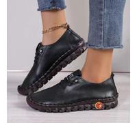 Damen Flache Schuhe für alle Jahreszeiten mit Steppnähten, niedrig geschnitten, Slip-On, Lässig, bequem, leicht, Mutti-Schuhe zu Valentinstag