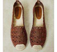 Damen Flachsohlige Fischer Schuhe, Wildleder, Strohsandalen, Boho, Cool, Urlaub, Strand, Tägliche Verabredungen Lässige Eleganz, Sommer, Reisen
