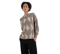 STREET ONE Damen A322117 Flauschiges Shirt, Rich Mocha, 40