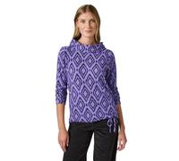 CECIL Damen B322262 Flauschiges Shirt mit Print, Lilac Melange, XXL