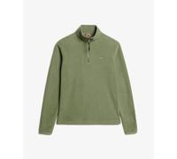 Damen Fleece-Pullover mit halbem Reißverschluss Superdry Grün M