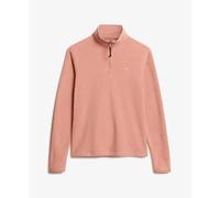 Damen Fleece-Pullover mit halbem Reißverschluss Superdry Rosa XL