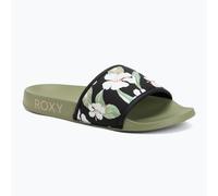 Sandale ROXY "Slippy Iv", Damen, Gr. 8(38), oil grün, Obermaterial:Obermaterial: 100% PU, Futter: 100% Textil, Laufsohle: 100% EVA;, Schuhe Sandale (92244933-8) oil grün