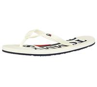 Damen-Flip-Flops TOMMY HILFIGER JEANS Meer- oder Pool-Slipper Flip-Flop Artikel EN0EN01885 Strandsandale mit Zehensteg aus Gummi