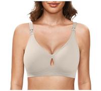 Damen Frühling Sommer Neuer Still-BH Dünner Bequemer BH Zum Stillen Mit Vorderverschluss Und Weichem Material, Still BH Damen Dünn