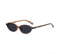 Damen für retro Sonnenbrille Oval UV400 Schutz Damen für retro | UV400 Filter blockt UVA/UVB Strahlen, schützt Augen effektiv beim Autofahren oder Wandern(M)