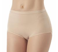 Damen Full Brief Flexie Adapt Super Stretch Pants - Einheitsgröße - geeignet für XL bis 3XL - Dune/Beige/Skin, dune