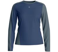 Damen-Funktionsshirt Ortovox 120 Cool Tec Fast Upward Ls W Größe: S / Farbe: blau/grau
