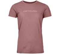 Damen-Funktionsshirt Ortovox 150 Cool Brand Ts W Größe: M / Farbe: rosa