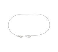 Damen Fußkette Silber 925 mit Kleeblattanhänger JL10-04-3764