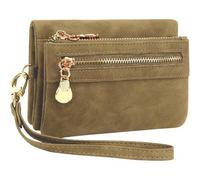 Damen Geldbörse Klein Portemonnaie mit vielen Fächern und abnehmbarer