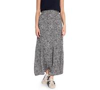 Maxirock STREET ONE STUDIO, Damen, Gr. 42, void blau, Stoff, 100% Viskose, bedruckt, casual, regular fit knöchelfrei, Röcke, mit seitlichen Einschubtaschen (99784003-42) void blau