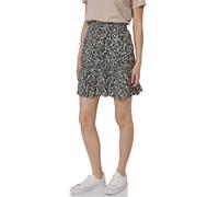 Damen Gemusterter Paperbag Rock