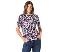 Damen Gemustertes Hoodie Shirt