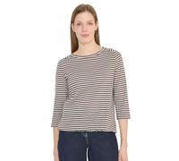 Cecil Damen Gestreiftes Shirt in Beige, Gr: 3XL