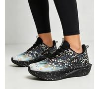 Damen Gradient Splatter Print Laufschuhe Atmungsaktiv Mesh Leichte Athletic Sneaker Komfort Schnürer Walking Schuhe