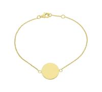 Damen Gravurarmband 925 Silber JL10-03-3205 vergoldet
