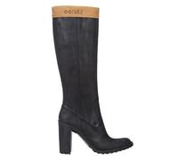 Damen-Gummistiefel mit Absatz "nat-2 Prime Sharp greybrown" in braun 38
