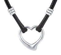 Damen Halskette aus Edelstahl mit Herz