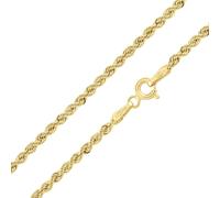 Damen Halskette aus Gelbgold 585 VALIS 2,2 mm Kordelkette variante 50 cm
