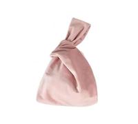 Damen Handgelenktasche Samt Handgelenk Knoten Tasche Clutches Kleine Geldbörse Make-up Bargeld Karte Aufbewahrungstasche Shopping Handtasche Schlüssel Geldbörse Bolsa, rose, Einheitsgröße
