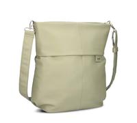 Damen Handtasche Mademoiselle M140 Umhängetasche 12 Liter klassische Crossbody Bag aus weichem Kunstleder, DIN-A4 passend, große Tasche für die Arbeit, Büro oder Uni (jade)