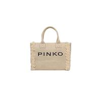 PINKO Beach Shopper Tasche 38 cm beige