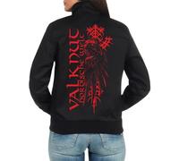 Damen Harrington Jacke Nordischer Rabe Vanesegen schildmaid shieldmaiden