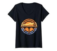 Damen Harry Potter Hogwarts Express T-Shirt mit V-Ausschnitt