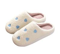 Damen-Hausschuhe, Hausschuhe Damen Winter Kinder, Hauspantoffeln Komfort Flanell Pantoffeln Mädchen Schuhe Indoor Weiche Bequeme Slippers Cartoon Kuschelige Warme Frauen Unisex
