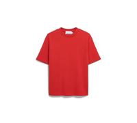 ARMEDANGELS TARJAA - Frauen Loose Fit T-Shirt - rot XS coral blush