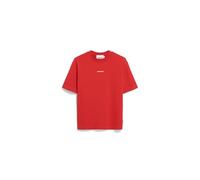 ARMEDANGELS TARJAA WORD ICONIC Å - Damen Heavyweight T-Shirt aus recyceltem Baumwoll Mix coral blush M