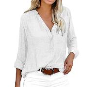 Damen Hemdbluse UV Schutz Langarmshirt Damen Schnell Trocknende Sport Shirts Wandershirt Safari Casual Button Up Tops Strandurlaub Elegant Bluse Langarm Funktionshemd Wanderhemd Safari Reisen Golf