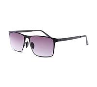 Damen Herren Voll getönt Lesebrille Gläsern mit Federscharniere in Sonnenschützt Gläsern Sonnen-Leser UV400 Schutz Blaulichtfilter Brille Fahrsicherheitsbrillen Lese Sonnenbrille - Keine Bifokale