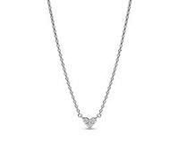 Damen Herzkette Timeless aus 925er Silber mit Zirkonia