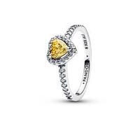 Damen Herzring Timeless, Sterlingsilber, Zirkonia