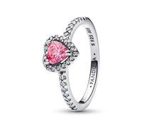 Damen Herzring Timeless, Sterlingsilber, Zirkonia