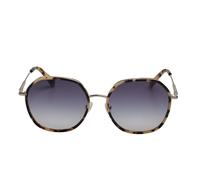 Damen hexagonale Metallsonnenbrille mit Acetatrahmen LO163S Einheitsgröße