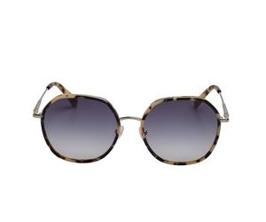 Damen hexagonale Metallsonnenbrille mit Acetatrahmen LO163S Einheitsgröße